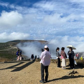 タッチの差でした。お釜見れてよかった