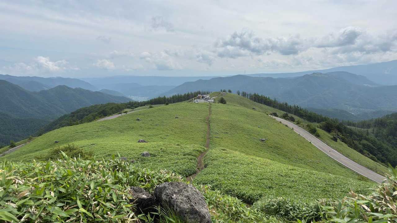 中央分水嶺トレイル（長門牧場〜白樺湖〜八島湿原〜三峰山〜美ヶ原）、2daysスルーハイク の写真 35