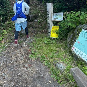 大日岳登山口です。