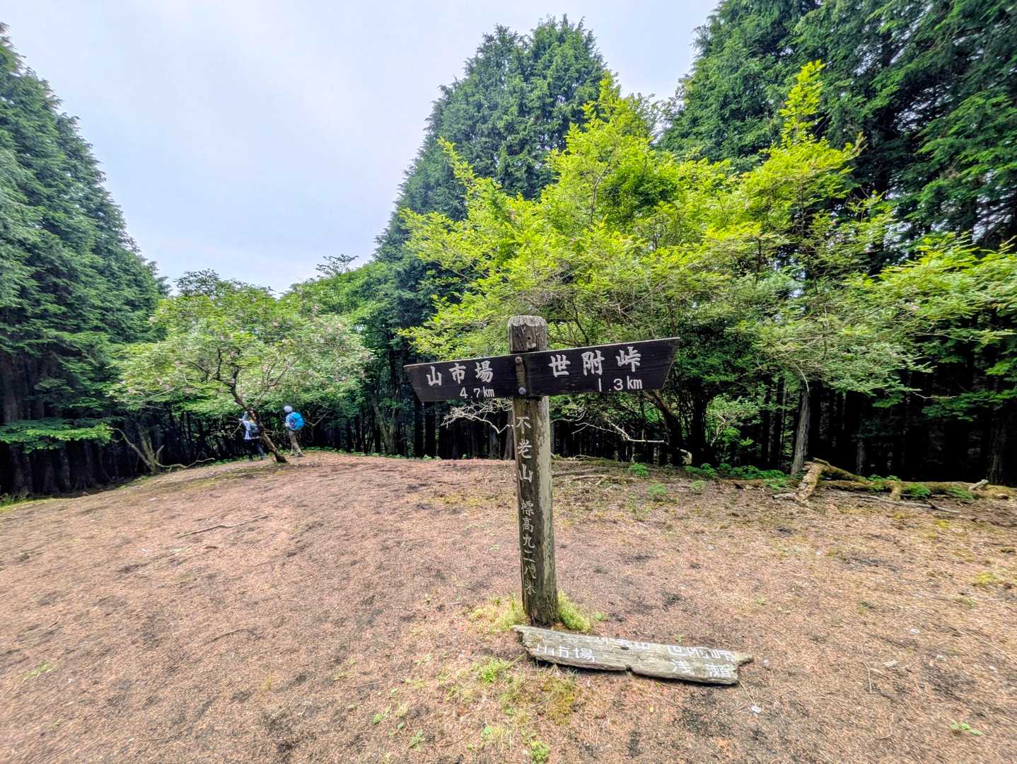 不老山　山頂