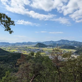 合渡山から百々ヶ峰方面