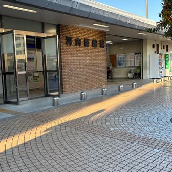 JR河内磐船駅
木津方面へ一駅　津田駅に帰ります