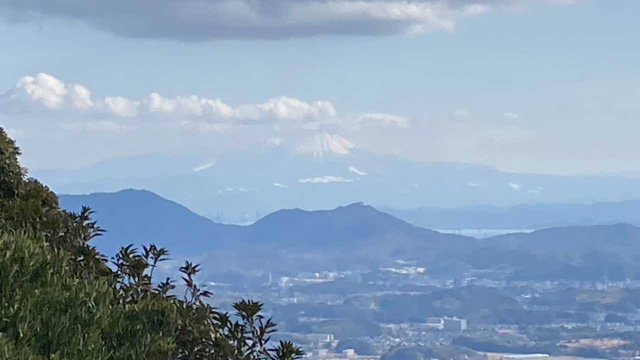 遠くに大山も見える(^^♪