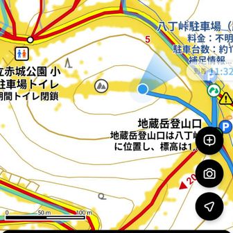 ありゃ💦
山頂までまだだ…😥

笹薮は思ったよりなかやか進まない😅