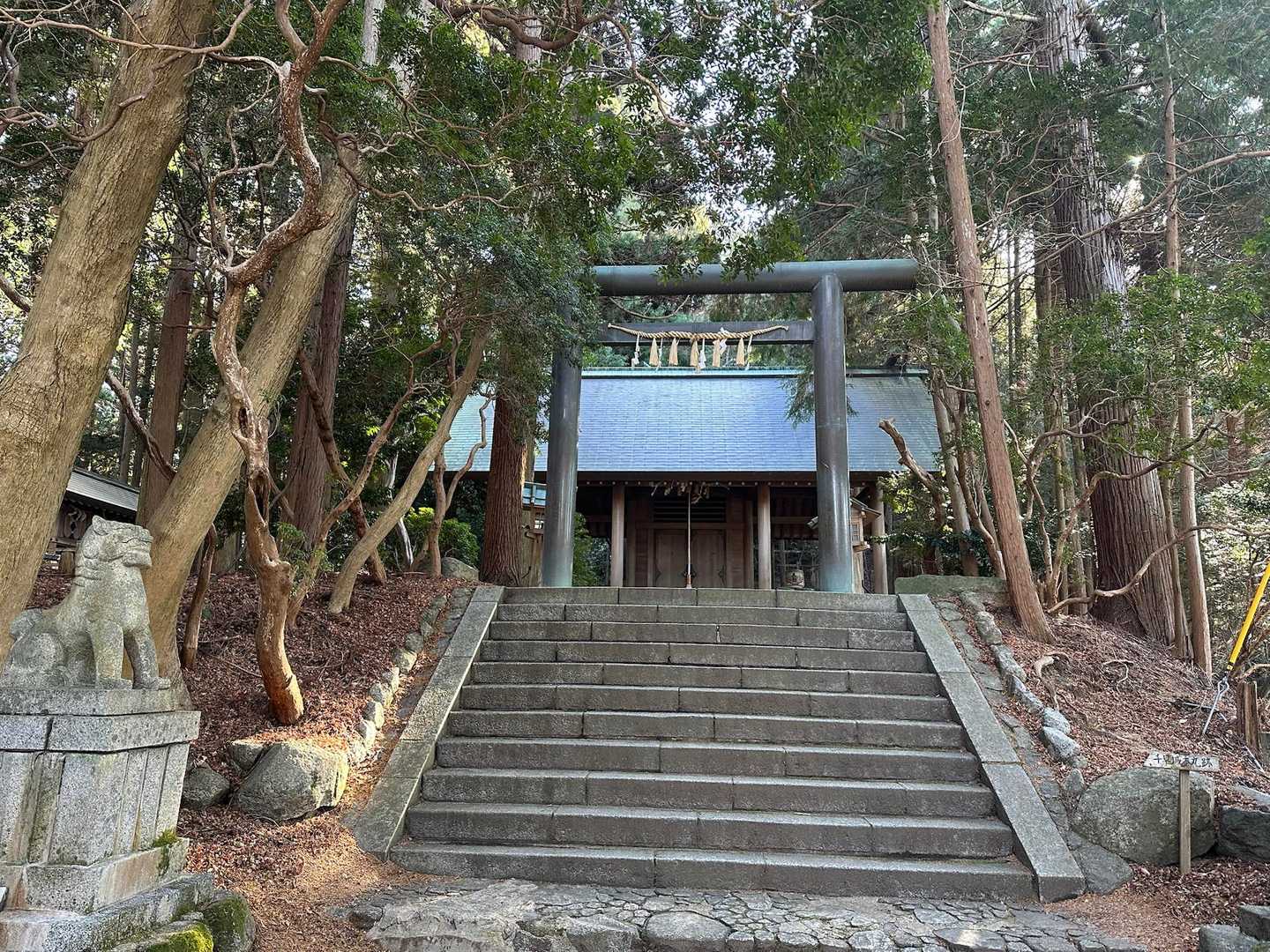 途中の千早神社に参拝して下山⛩️