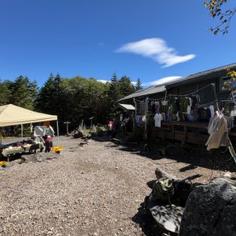 蓼科山荘のこの景色もいいな♪