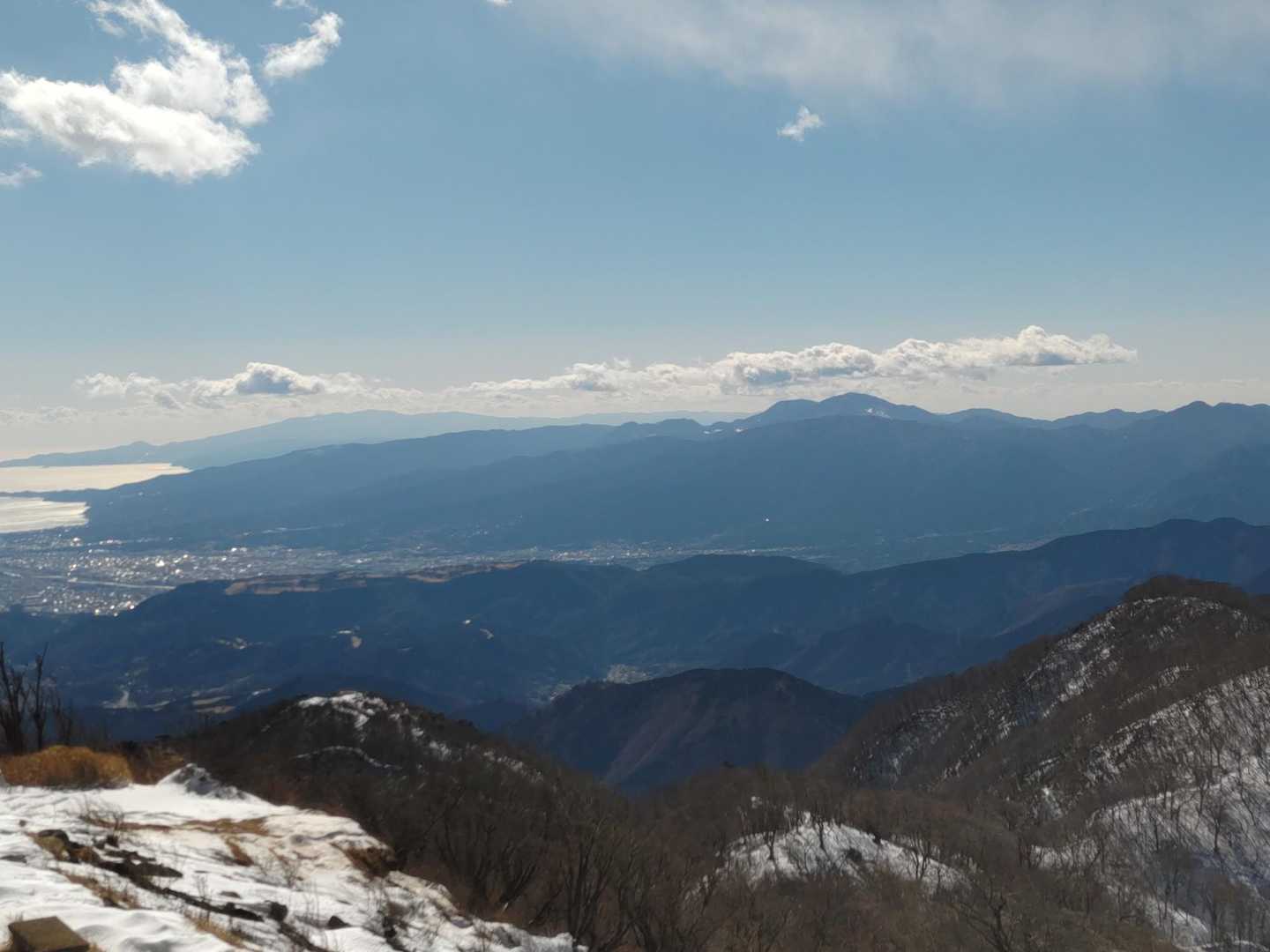見た感じでは箱根にあまり雪なさそう