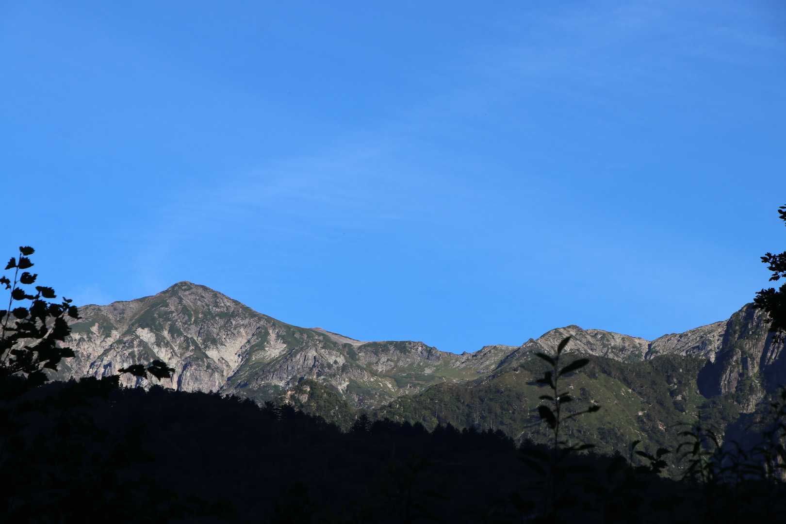 新穂高温泉駅-柳谷-白出沢口-白出沢-長谷川ピーク-北穂高 縦走コースの写真