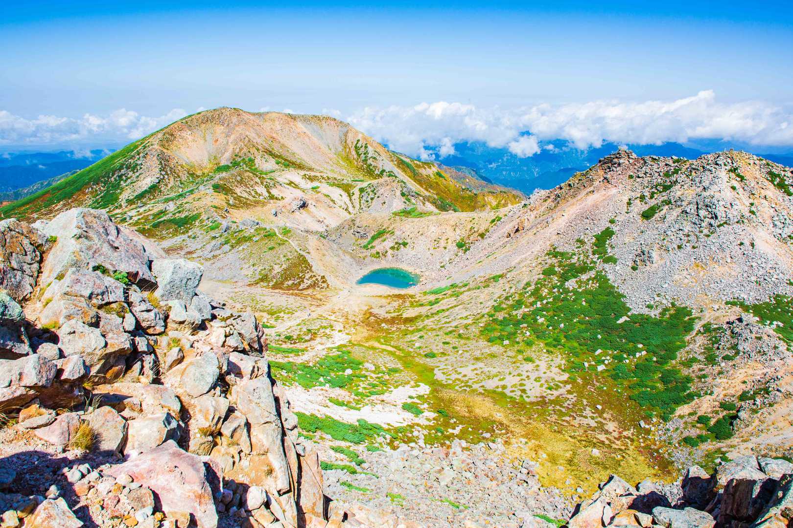 平瀬道登山口-室堂センター-白山 往復コースの写真