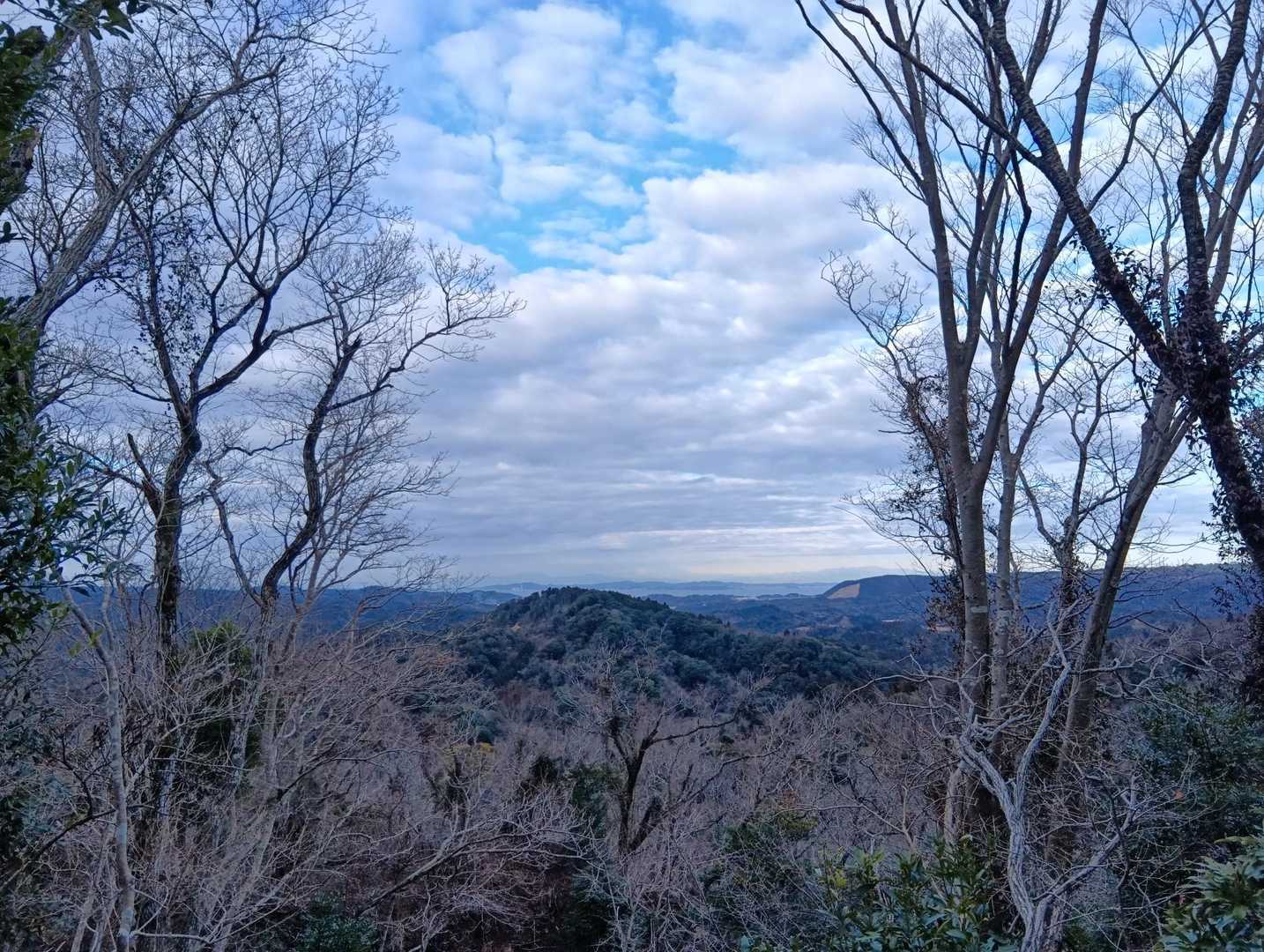 富士山山頂からの眺望