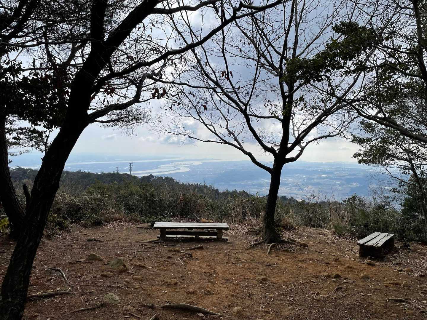 海の見える展望台