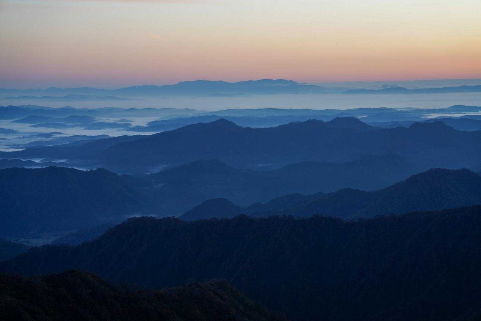 天狗平コース登山口-丸森峰-頼母木山-朳差岳 往復コースの写真