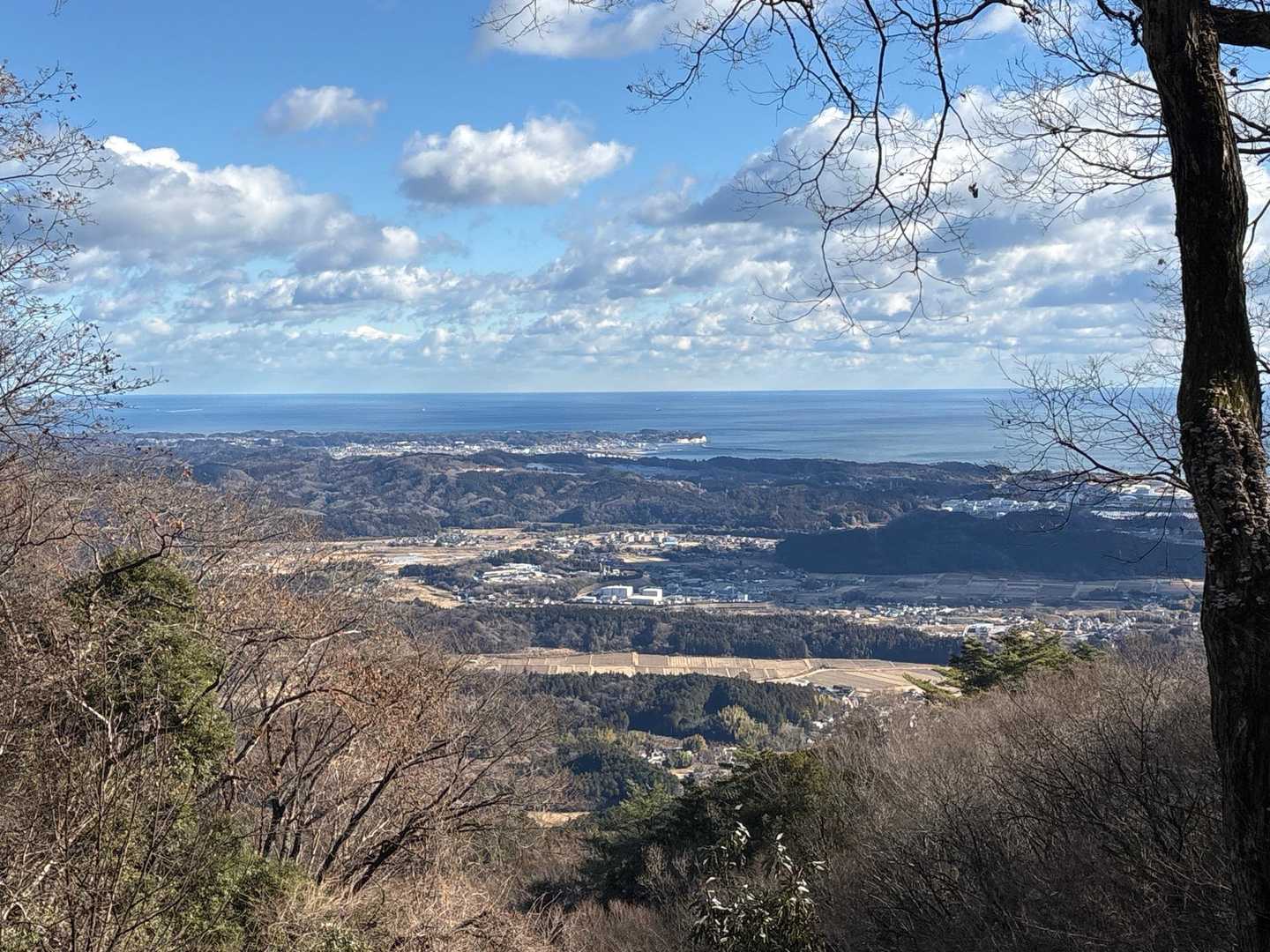 山頂からの景色