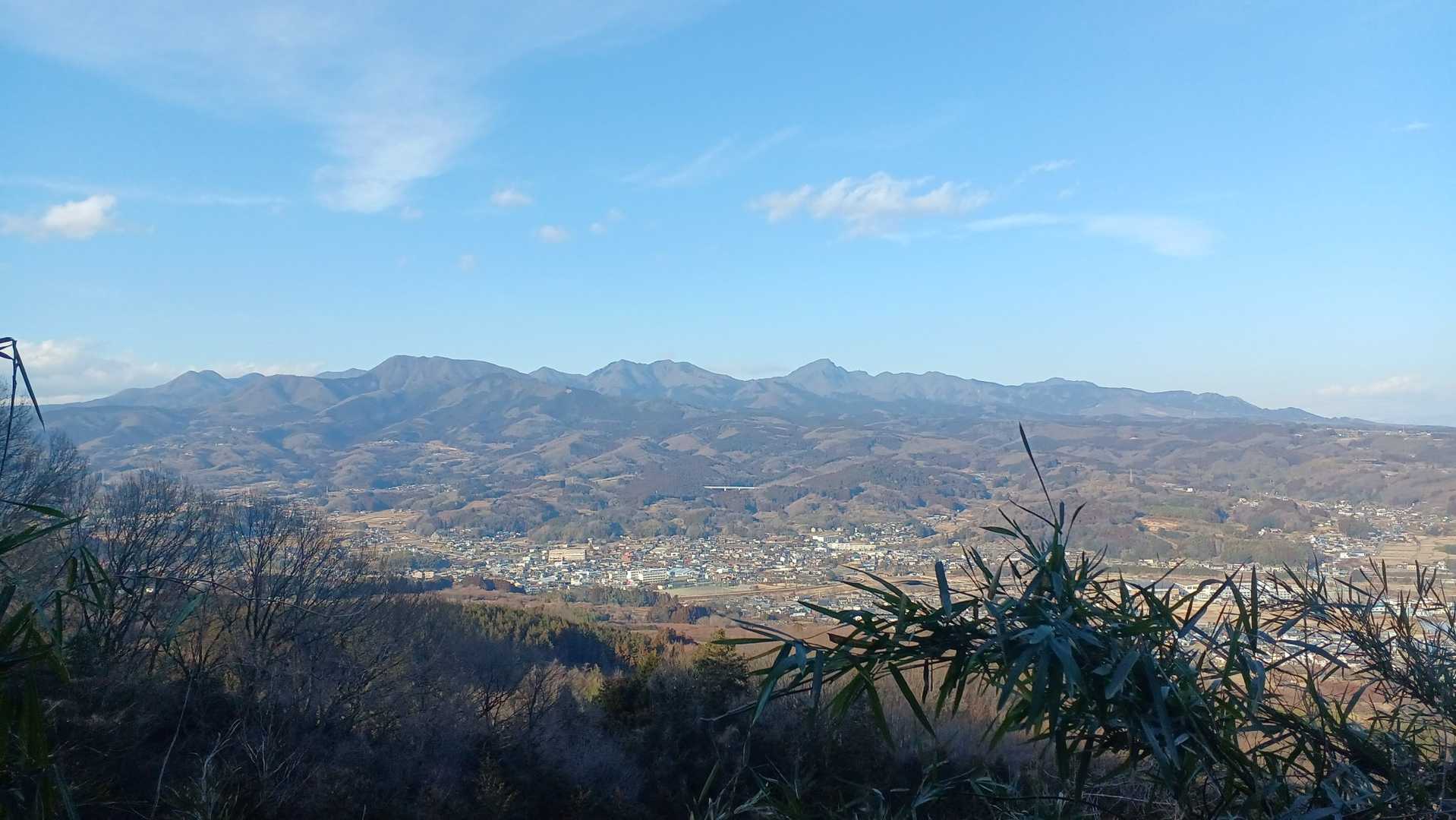 途中，榛名山がきれいに見えます