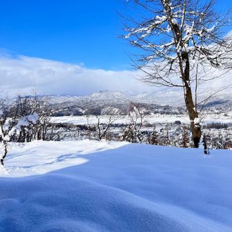青空も出て来た☀️