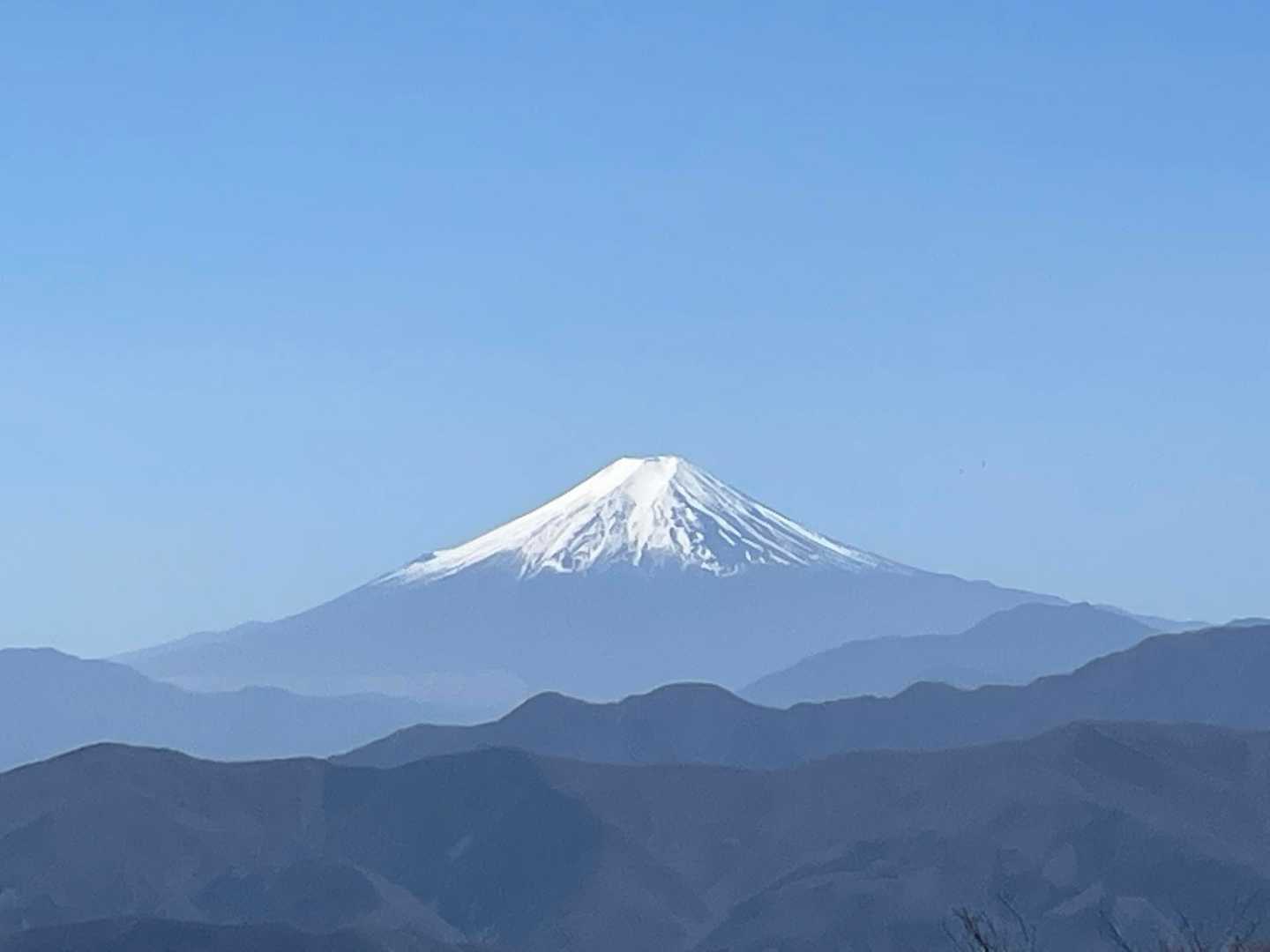 鷹ノ巣山-水根山-城山-十二天山-絹笠山-六ツ石山・石尾根 縦走コースの写真