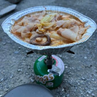 晩御飯のキムチ鍋