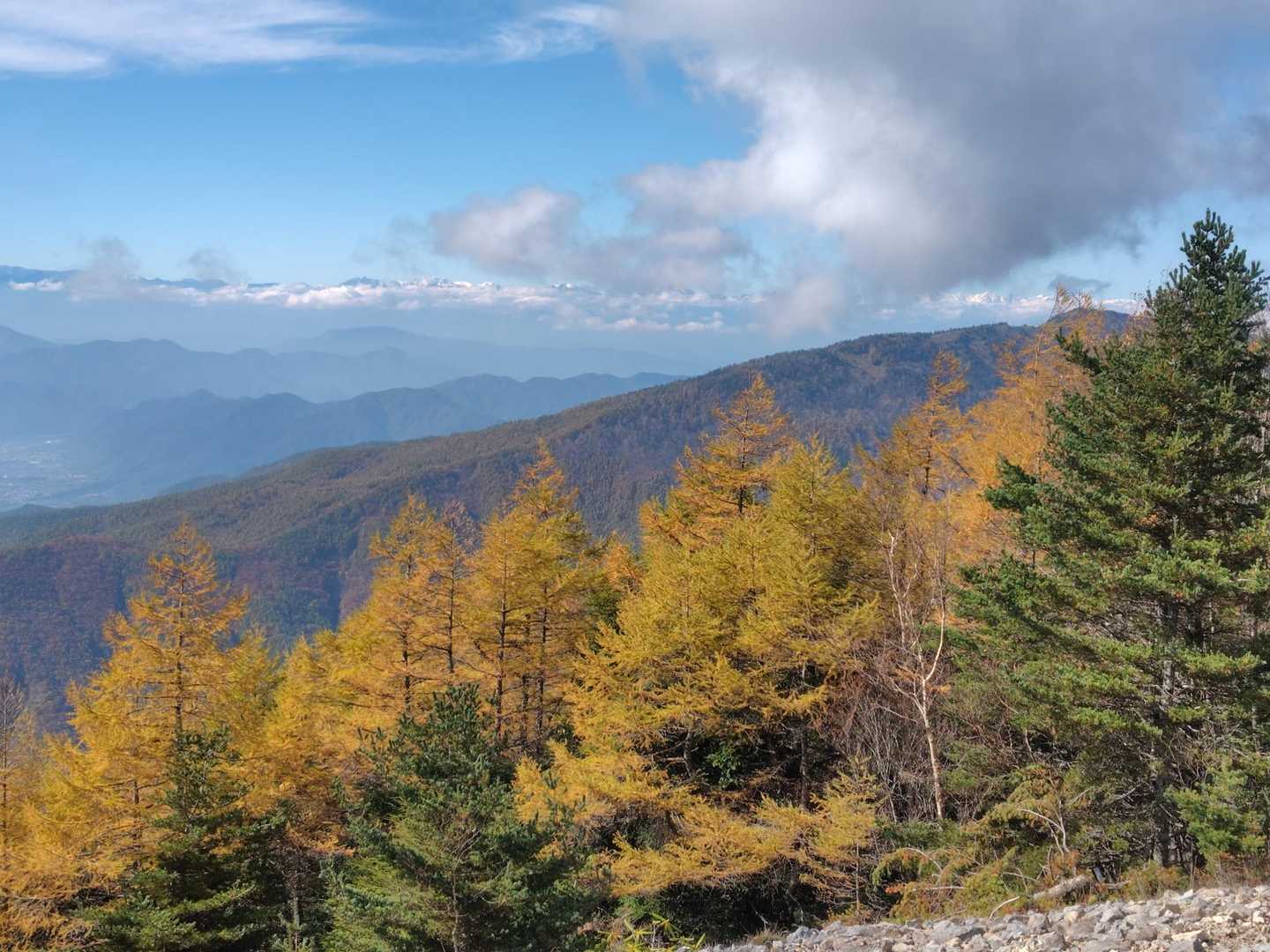 池ノ平湿原入口-雷の丘-雲上の丘-見晴岳-三方ヶ峰-鏡池 周回コースの写真