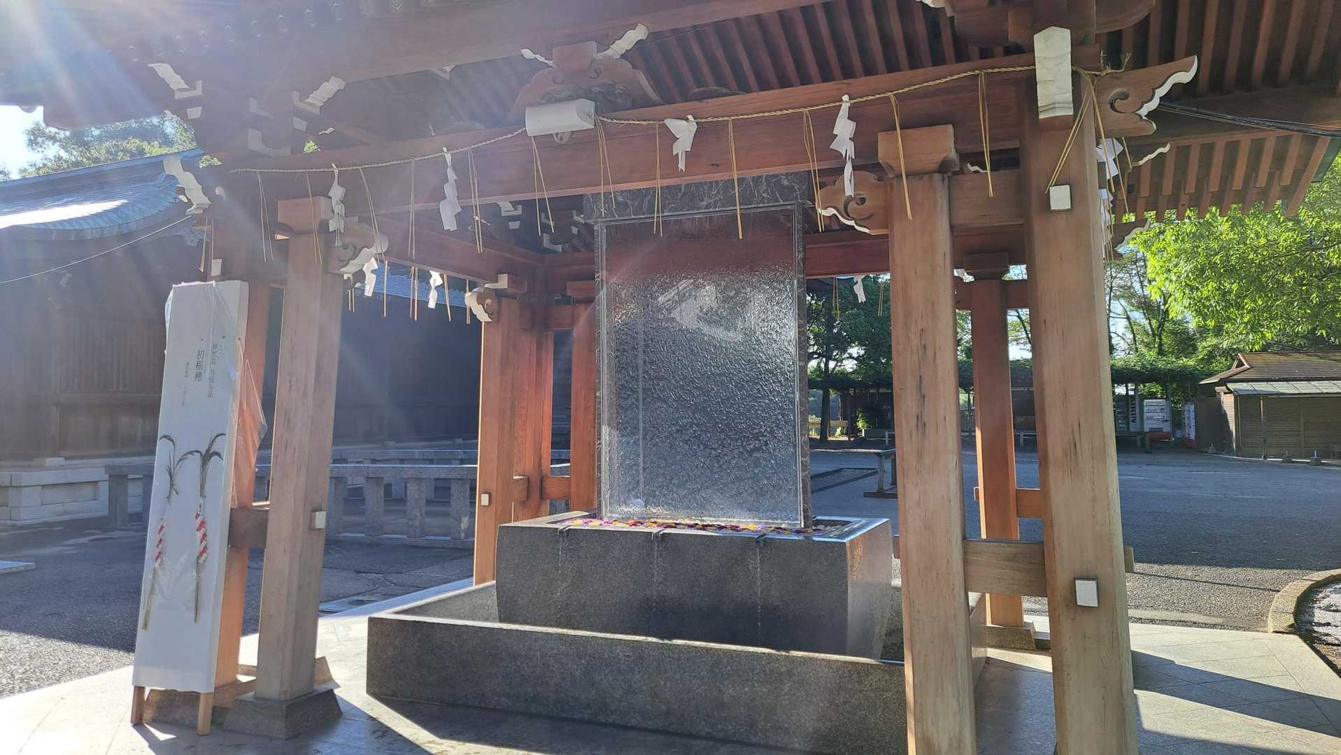 手を清め👐