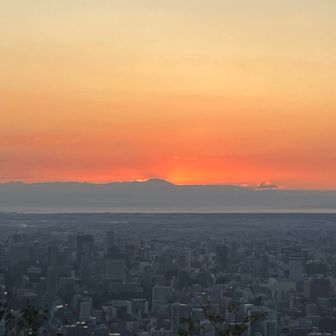 夕張岳あたりから登りそうだね✨