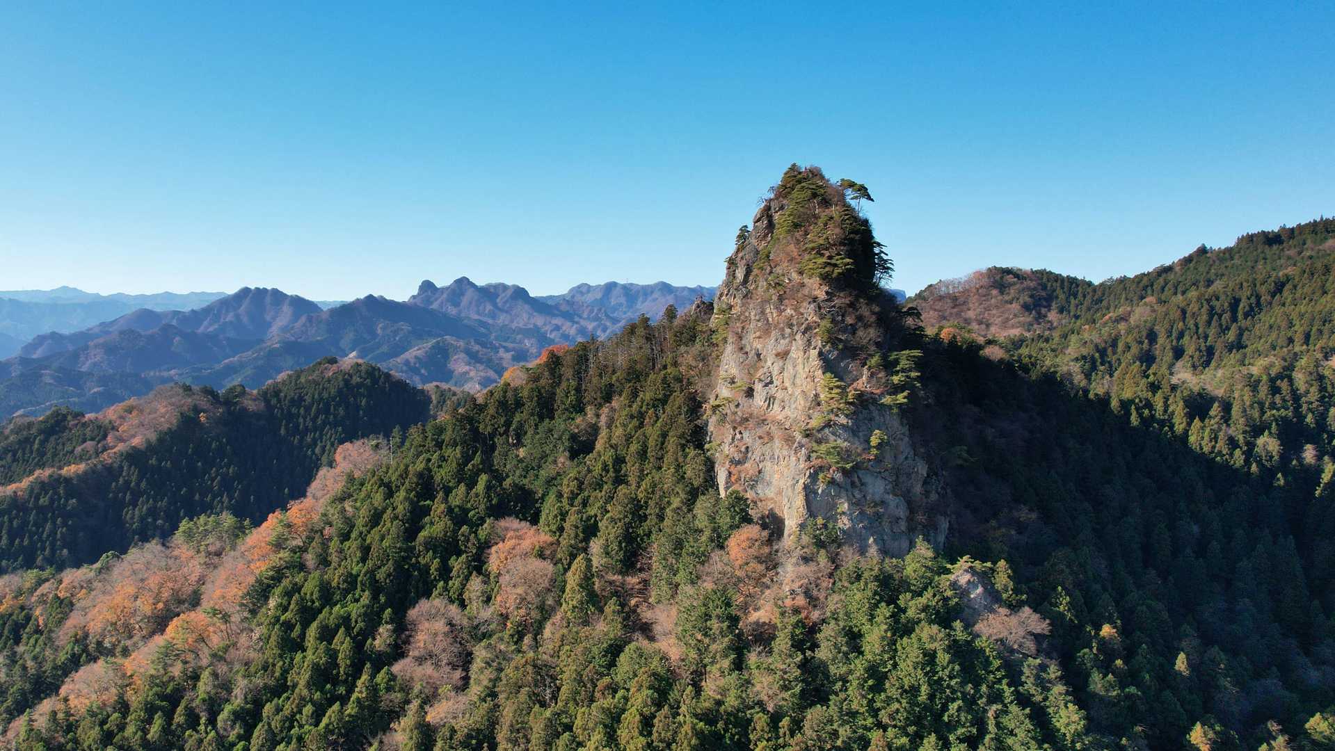 鍬柄岳登山口-鍬柄岳 往復コースの写真