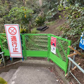 残念
ただただ残念😢

他の登山口へまわる時間的余裕がなくて今回は断念