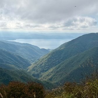 大将旗山から