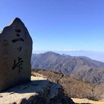 南アルプス眺めながらランチ