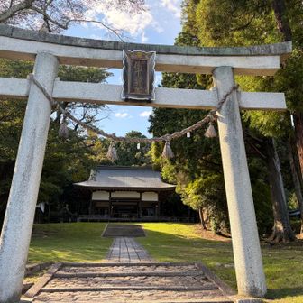樹下神社まで下りて来ました。