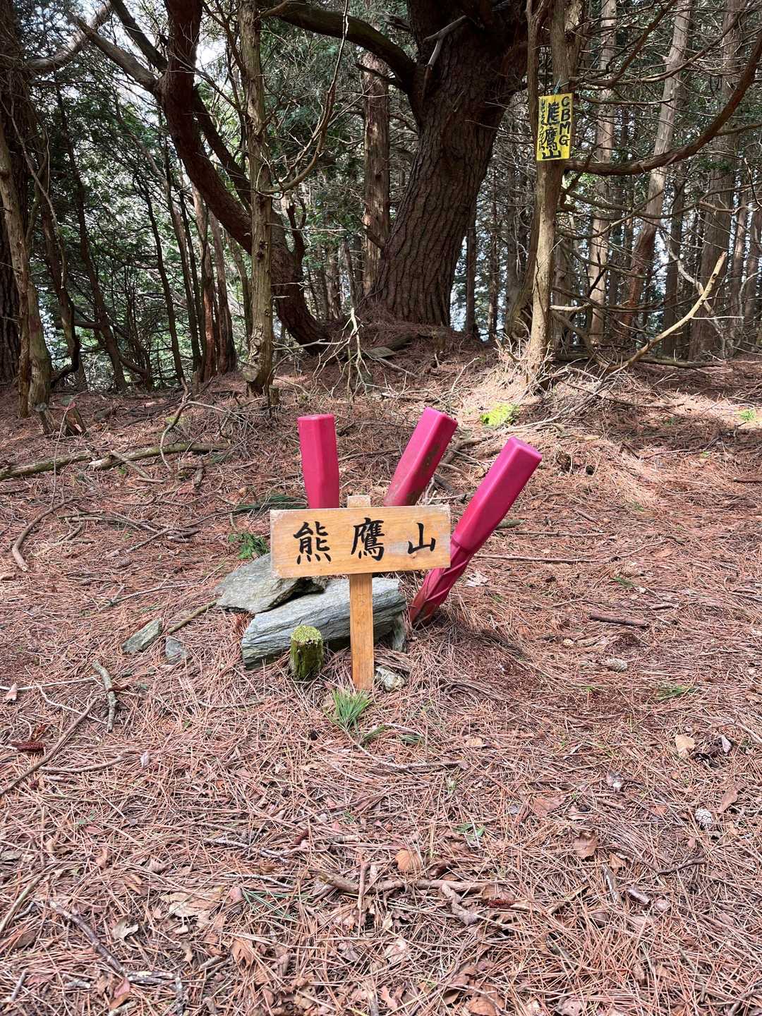 ようやく着きました。
展望無し