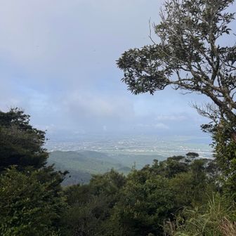 真っ白だったけれど少ししたら街が見えました