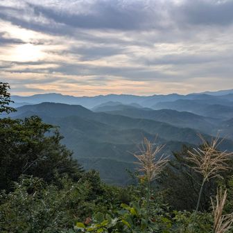 摩耶山〜朝日連峰