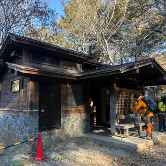 ここで身支度を整えて、いざ三ツ峠へ