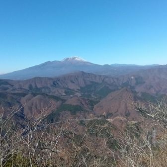 谷急山ピークから浅間パイセン