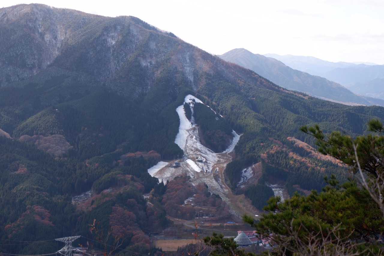剣山 往復コースの写真