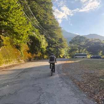 やはり最後も🚲抜かされました🤣