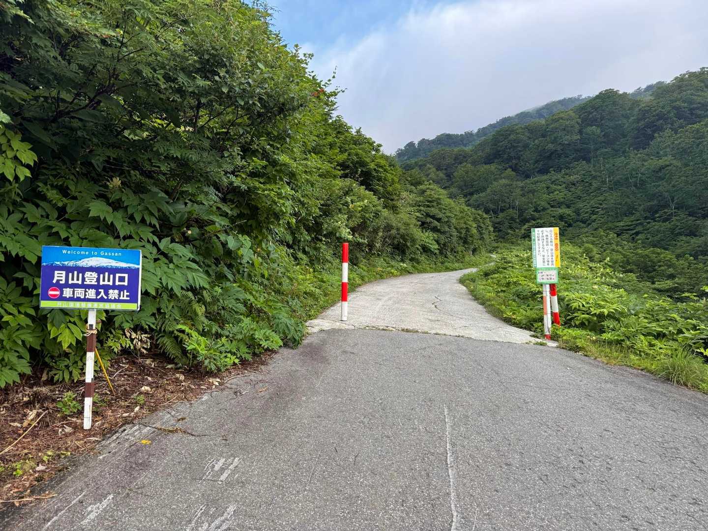 姥ヶ岳 往復コースの写真