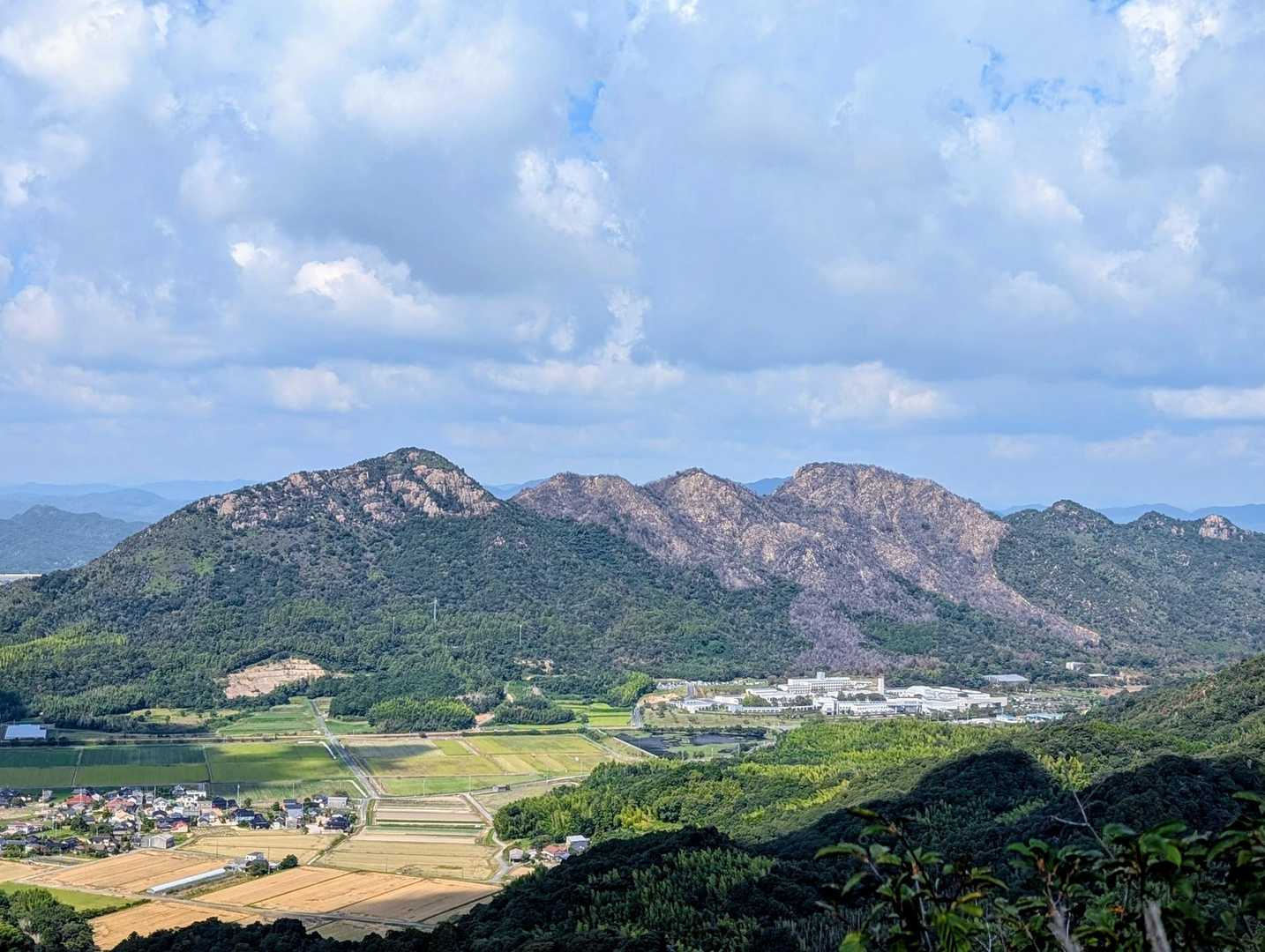 火の山連峰、
登ったね✨