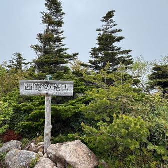 西篭ノ登(塔)山 山頂!