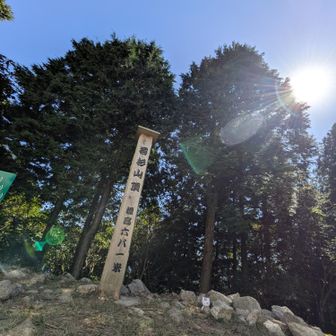 若杉山山頂🎶