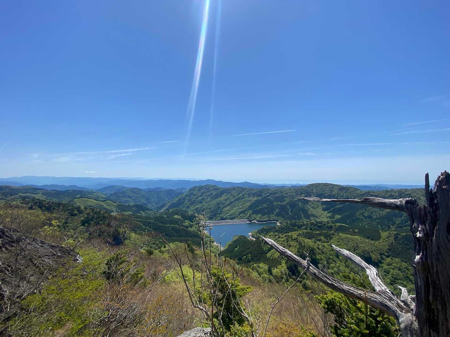 稲叢山 往復コースの写真