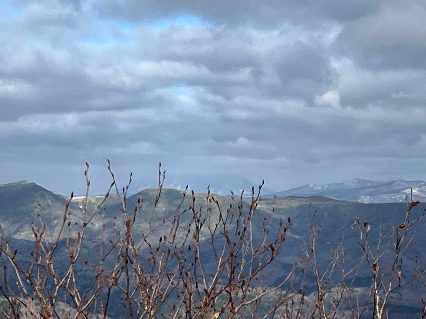 羊蹄山は雲の中😆☁️