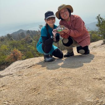 たぬきさんとスリーショット✌️