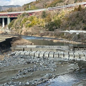 嵐橋
アユ釣りで有名な酒匂川