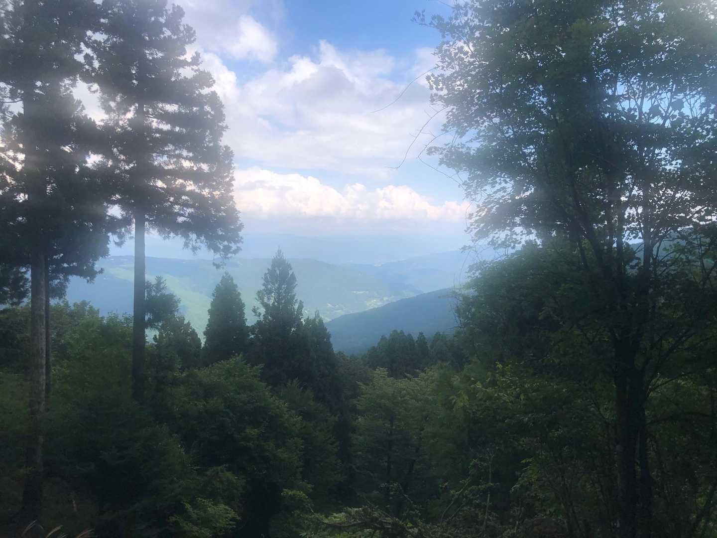 北の吉野川方面
