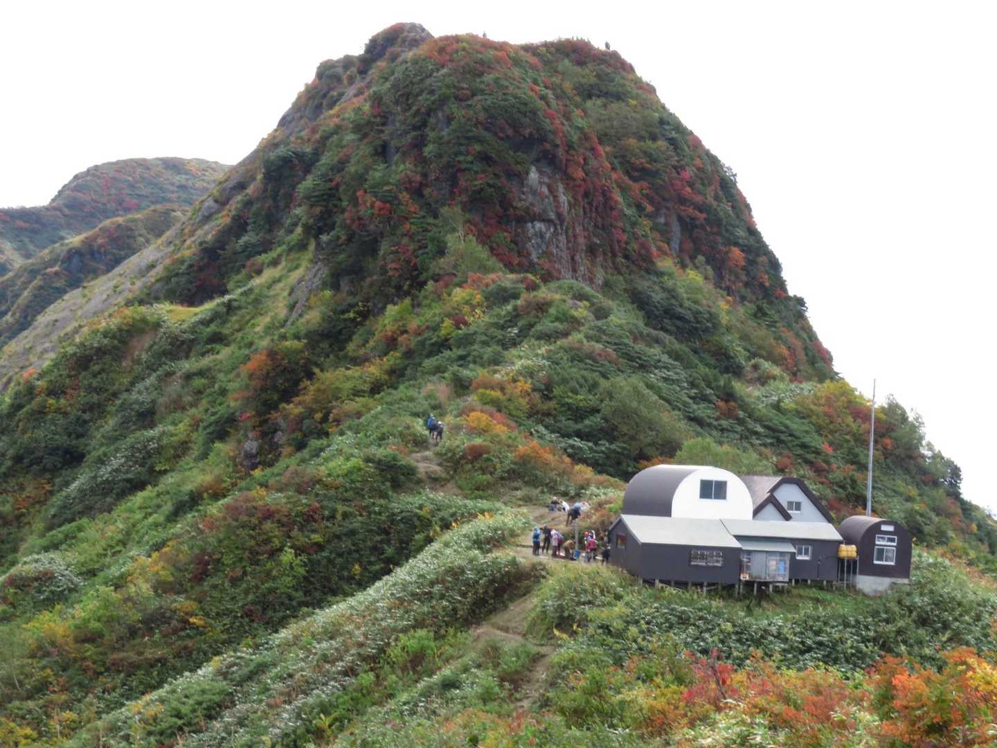 千本檜小屋とこれから挑む八つ峰🤩