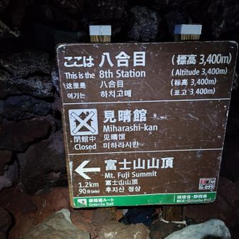 八合目 到着