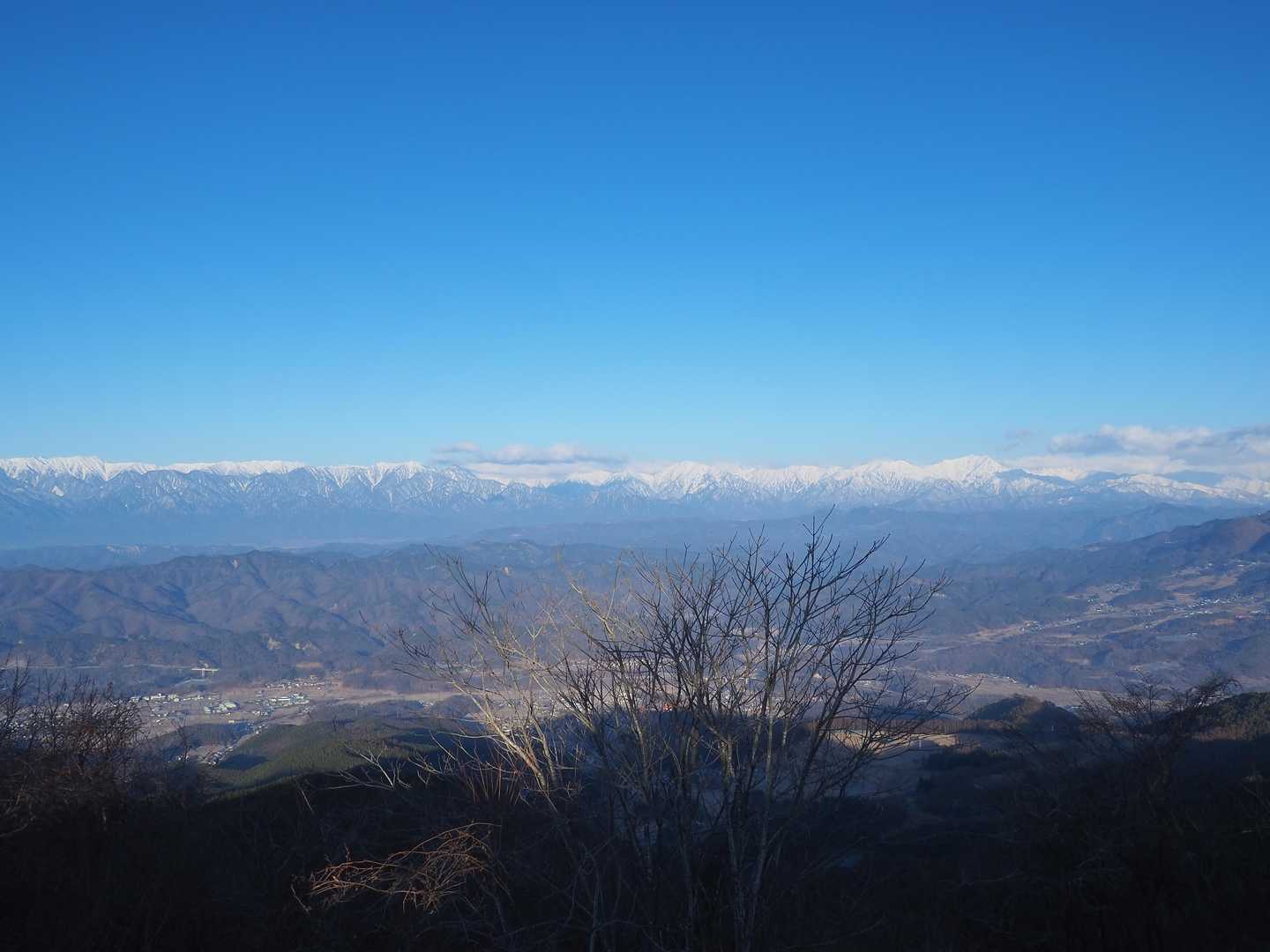 四阿屋山 往復コースの写真