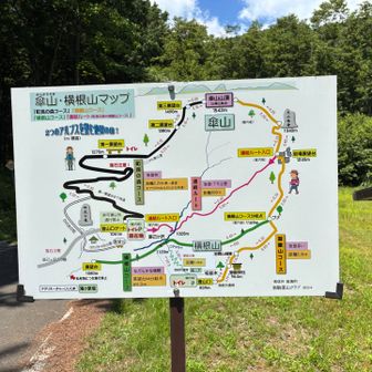 町民の森コースを登りました