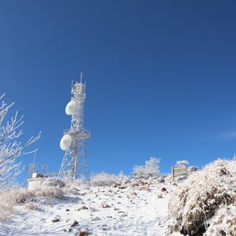 地蔵岳の山頂手前